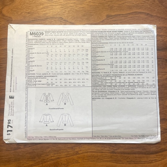 6 L/XL Uncut Sewing Patterns Women FF Lot - Picture 9 of 13